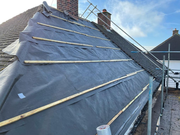 J Tomlinson, Bilborough Roof Removal